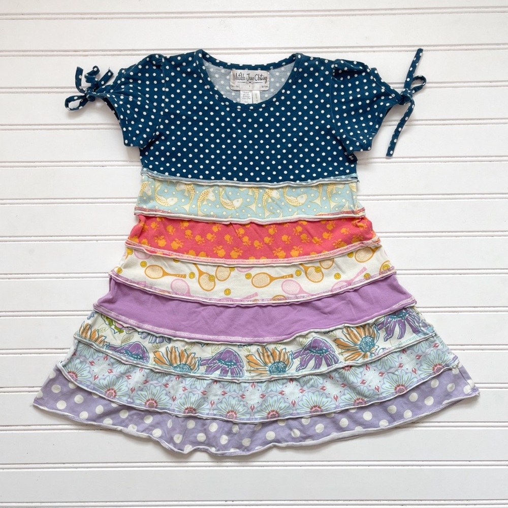 MATILDA JANE VGUC Tennis Racket Tiered Cottagecore Dress